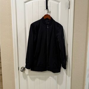 Bernardo Charcoal Zip-Up Jacket